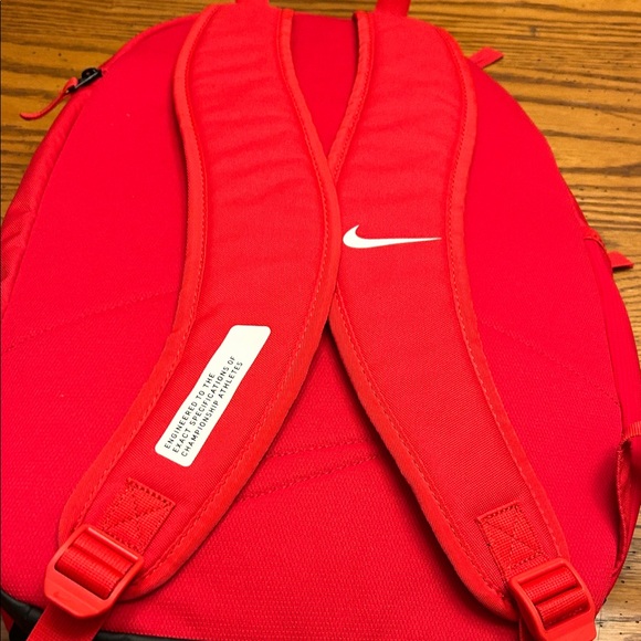 Nike Bold Red Men's Backpack - Picture 2 of 3
